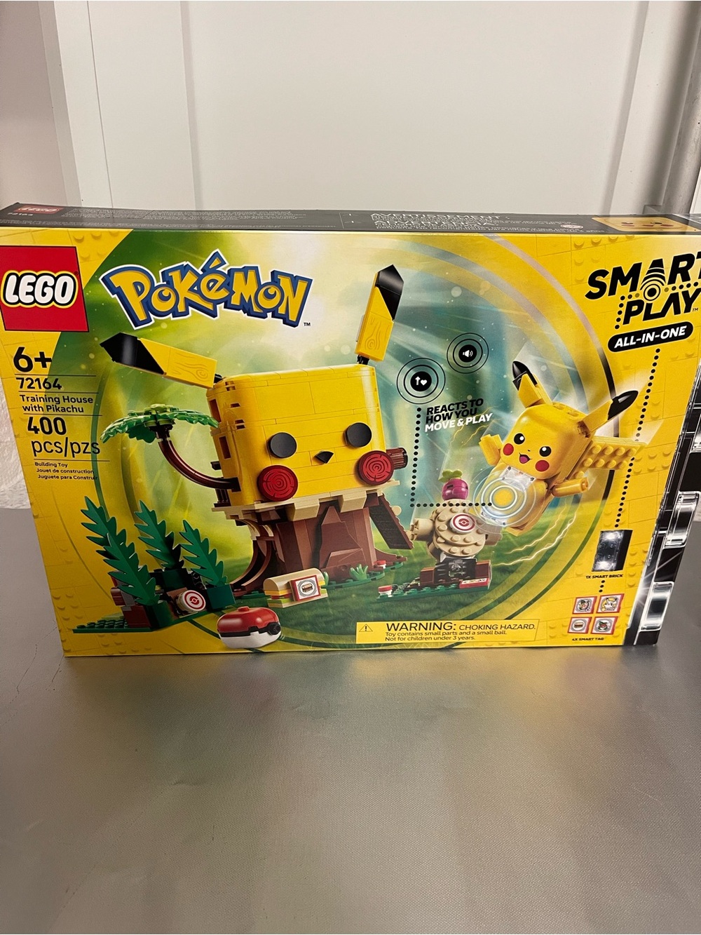 LEGO Pokémon Pikachu Training House - Yellow Kids Toy Set 72164 NIP